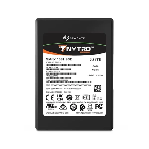 Seagate Nytro 1361 3.84TB 2.5-inch SATA Enterprise SSD - XA3840LE10016